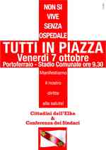 NUOVO SIT-IN PER LA SANITA� A RIO NELL�ELBA

